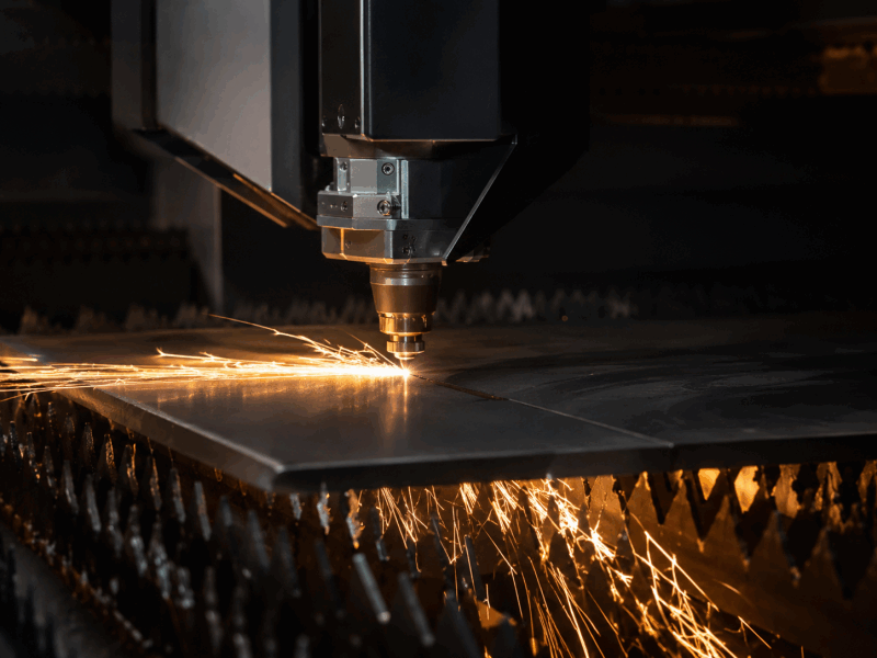 Sheet metal fabrication laser applications