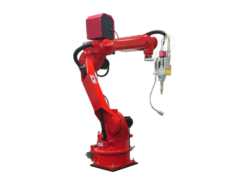 Robotic laser welding arm