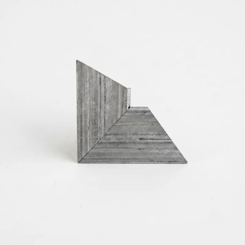 Laser-cut steel piece showing the cut edge