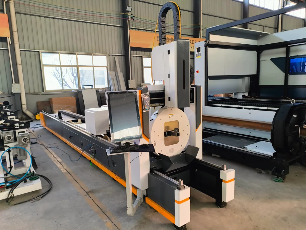 Tube laser cutting machine