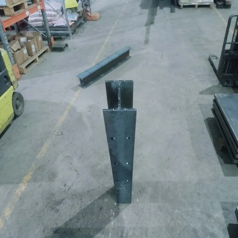 Laser cut steel tube part