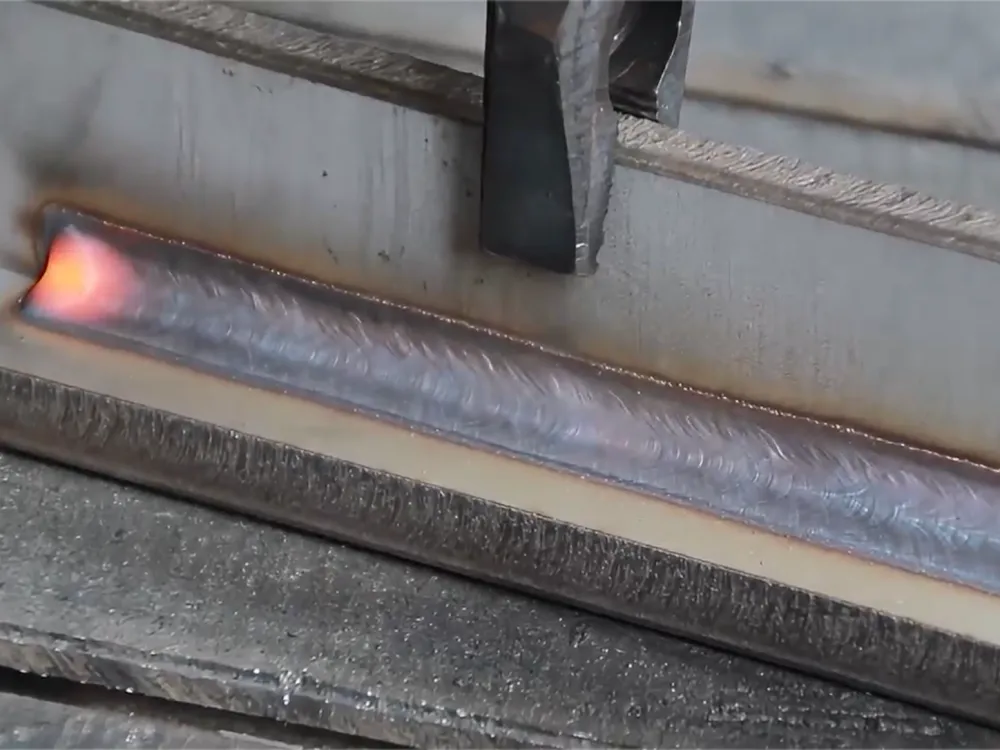 Carbon steel laser welding