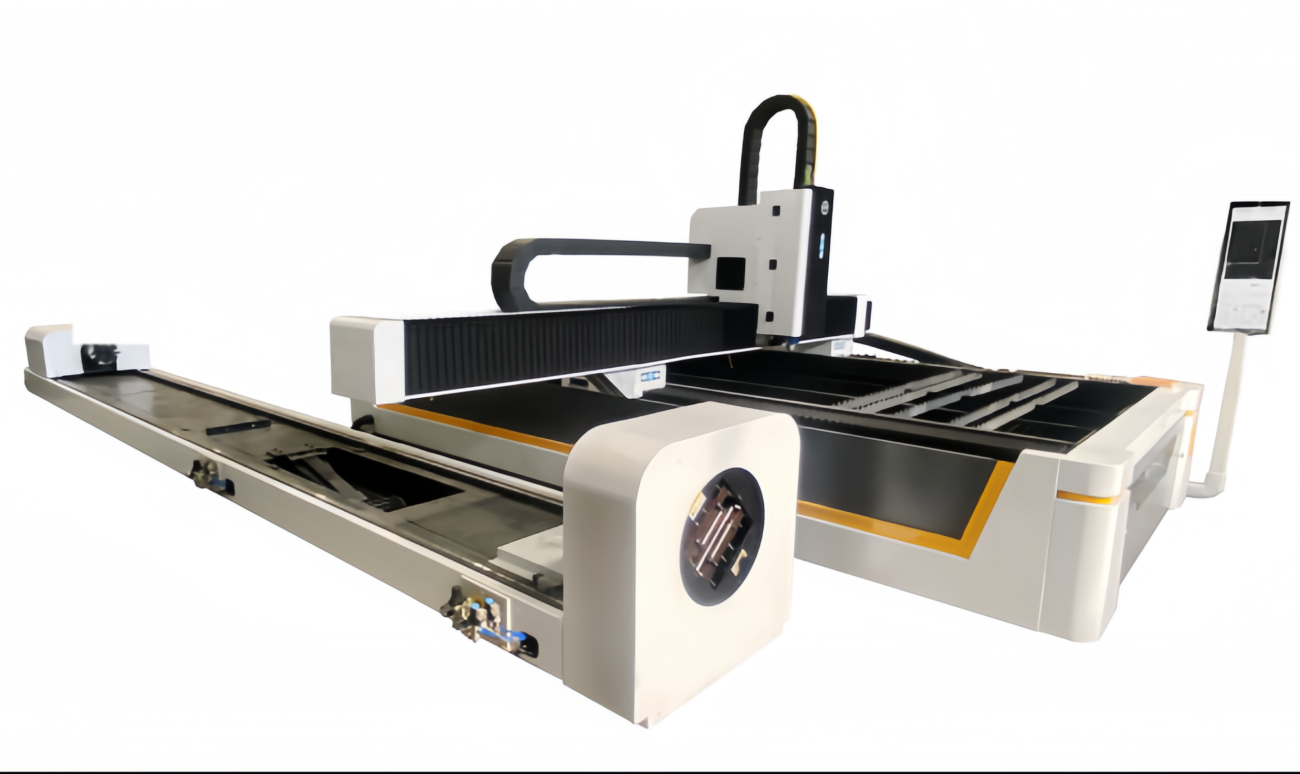 Tube and sheet laser cutting machine