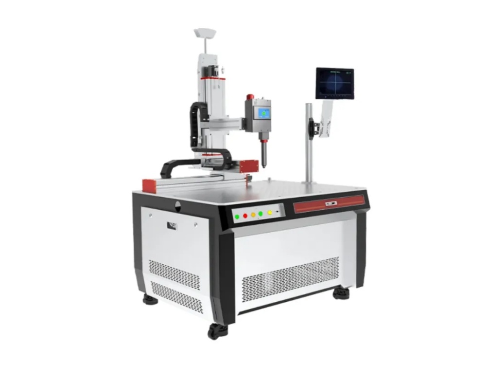 Platform fiber laser welding machine front view