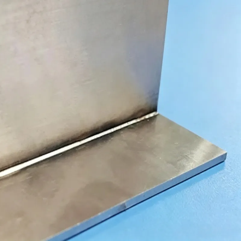 Steel laser welding sample