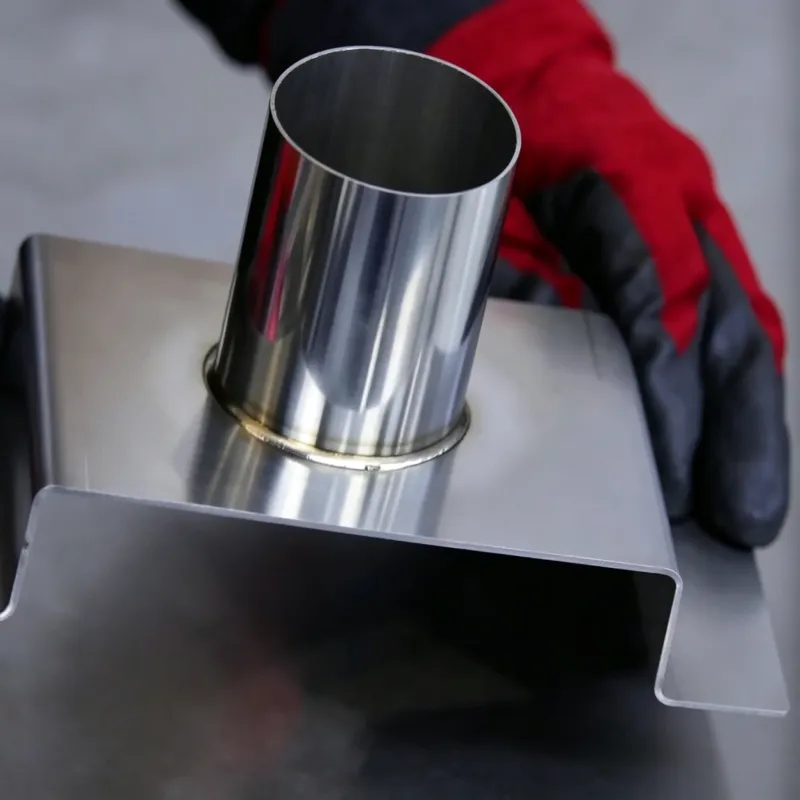 Laser welding sample