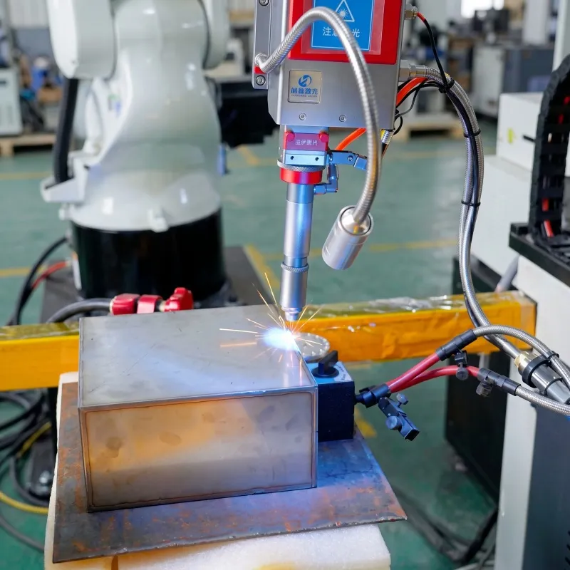 Robotic arm laser welding machine application sample 3