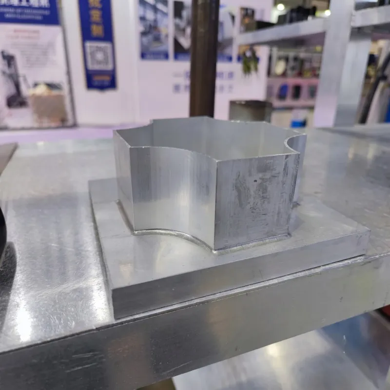 Robotic arm laser welding machine application sample 1