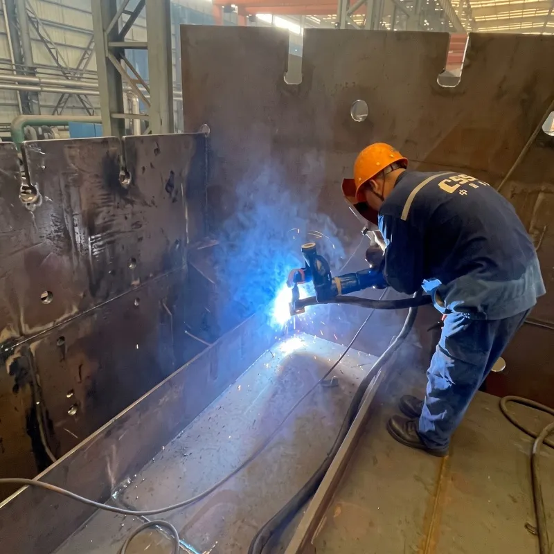 Robotic arm laser welding machine application sample 4