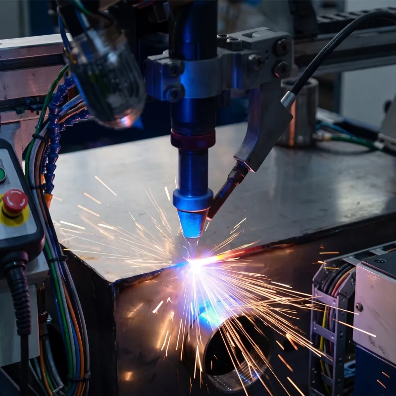 Robotic arm laser welding machine application sample 5