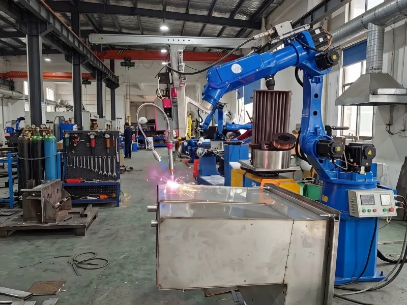 JAKA ZU5 collaborative robotic arm laser welding system