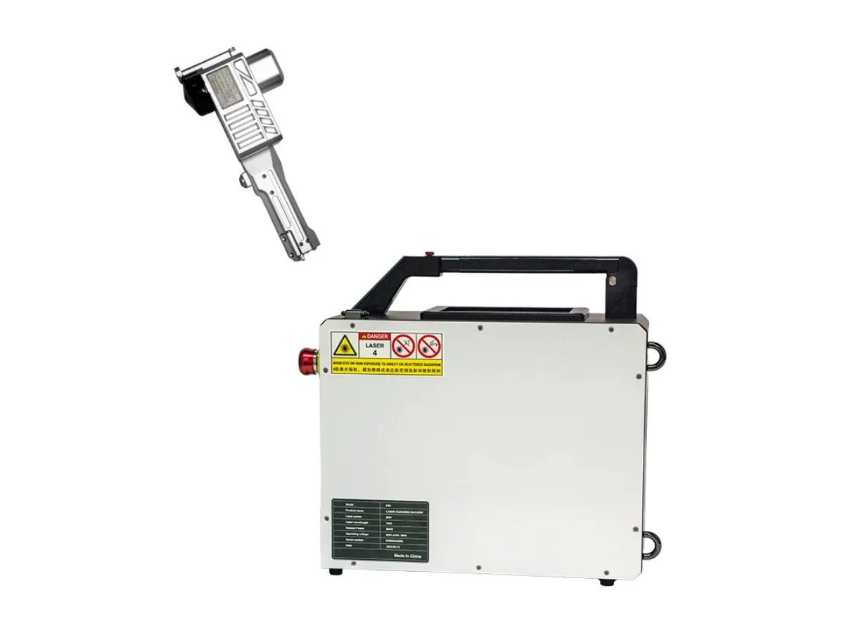 Portable pulsed laser cleaning machine