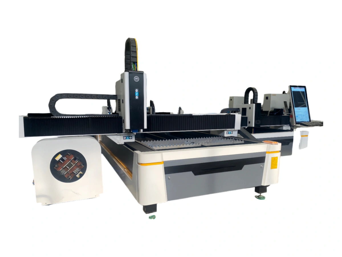 Tube and sheet laser cutting machine